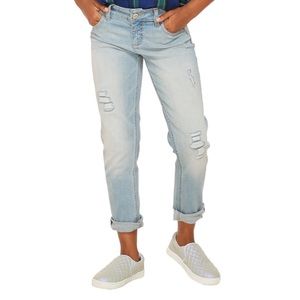 JUSTICE Destructed Girlfriend Jeans
